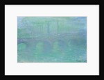 Waterloo Bridge at Dusk, 1904 by Claude Monet