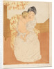 Maternal Caress, 1890-1 by Mary Stevenson Cassatt