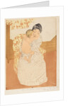 Maternal Caress, 1890-1 by Mary Stevenson Cassatt