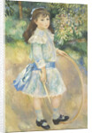 Girl with a Hoop, 1885 by Pierre Auguste Renoir