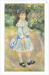 Girl with a Hoop, 1885 by Pierre Auguste Renoir