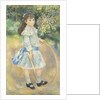 Girl with a Hoop, 1885 by Pierre Auguste Renoir