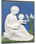Madonna & Child, c.1475 by Luca Della Robbia