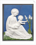 Madonna & Child, c.1475 by Luca Della Robbia