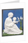 Madonna & Child, c.1475 by Luca Della Robbia