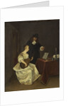 The Music Lesson, c.1670 by Gerard ter Borch or Terborch