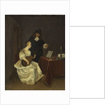 The Music Lesson, c.1670 by Gerard ter Borch or Terborch