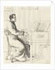 Grimm, Ludwig Emil German, 1790 - 1863 The Artist's Brother-in-Law, Ludwig Hassenpflug, Preparing to Play the Piano, 1826 by Ludwig Emil Grimm