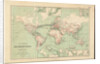 World map of telegraph lines published by the International Telegraph Bureau, 1901 Scale: [ca. 1:70,000,000] by Anonymous