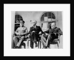 Roosevelt, Stalin, and Churchill at the Teheran conference, 1943 by Anonymous