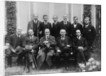 Sigmund Freud with colleagues at a psychoanalytic congress in The Hague, 1920 by Anonymous
