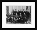Sigmund Freud with colleagues at a psychoanalytic congress in The Hague, 1920 by Anonymous