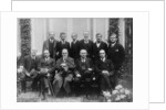 Sigmund Freud with colleagues at a psychoanalytic congress in The Hague, 1920 by Anonymous