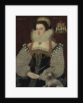 Frances, Lady Brydges, 1579 by John the Younger Bettes