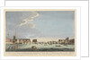 A View of London Bridge with the Ruins of the Temporary Bridge after the Fire of 11th April 1758 by English School