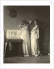 Two Female Models in Classical Costume with Eakins's Sculpture 'Arcadia', c.1883 by Thomas Cowperthwait Eakins