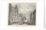 General view of the church of St Gervais and St Protais from 'Voyages Pittoresques et Romantiques dans l'Ancienne France: Normandie', 1824 by Richard Parkes Bonington