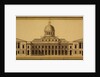 Design for U.S. Capitol, 1793 by Etienne Sulpice Hallet