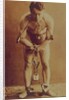 Harry Houdini in chains, c.1899 by American Photographer