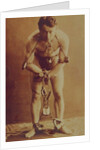 Harry Houdini in chains, c.1899 by American Photographer
