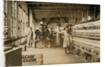 Two young spinners in Catawba Cotton Mills, Newton, North Carolina, 1908 by Lewis Wickes Hine