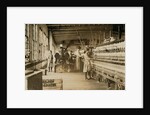 Two young spinners in Catawba Cotton Mills, Newton, North Carolina, 1908 by Lewis Wickes Hine
