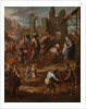 The Adoration of the Kings with Viceroy Pedro de Castro y Figueroa, Duke of La Conquista, 1741 by Nicolas Enriquez