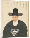 Portrait of Scholar-official Ahn in his Fifties, 19th century by Chae-gwan Yi