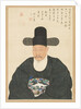 Portrait of Scholar-official Ahn in his Fifties, 19th century by Chae-gwan Yi