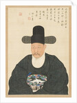 Portrait of Scholar-official Ahn in his Fifties, 19th century by Chae-gwan Yi