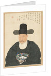 Portrait of Scholar-official Ahn in his Fifties, 19th century by Chae-gwan Yi
