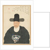 Portrait of Scholar-official Ahn in his Fifties, 19th century by Chae-gwan Yi