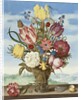 Bouquet of Flowers on a Ledge, 1619 by Ambrosius the Elder Bosschaert
