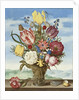 Bouquet of Flowers on a Ledge, 1619 by Ambrosius the Elder Bosschaert
