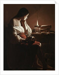 The Magdalen with the Night Light, c.1638-40 by Georges de la Tour