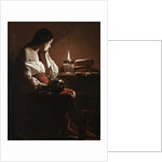 The Magdalen with the Night Light, c.1638-40 by Georges de la Tour