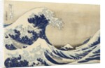 Under the wave of Kanagawa', or 'The great Wave' from the series '36 Views of Mt.Fuji',c.1830-31 by Katsushika Hokusai