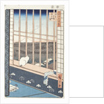 Asakusa Rice Fields and Festival of Torinomachi from the Series One Hundred Famous Views of Edo, 1857 by Ando or Utagawa Hiroshige