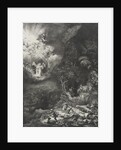 The Angel Appearing to the Shepherds, 1634 by Rembrandt Harmensz. van Rijn
