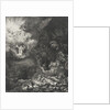 The Angel Appearing to the Shepherds, 1634 by Rembrandt Harmensz. van Rijn