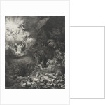 The Angel Appearing to the Shepherds, 1634 by Rembrandt Harmensz. van Rijn