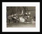 Gang of Newsboys at 10:00 p.m., 1910 by Lewis Wickes Hine