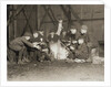 Gang of Newsboys at 10:00 p.m., 1910 by Lewis Wickes Hine