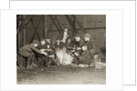 Gang of Newsboys at 10:00 p.m., 1910 by Lewis Wickes Hine