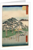 Fujisawa from the series 53 stations of the Tokaido, 1855 by Ando or Utagawa Hiroshige