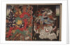 Kintoki Overpowering a Demon and Warrior on Skull, 1868 by Tsukioka Yoshitoshi