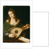 Lady Playing a Lute, c.1530 by Veneto Bartolomeo