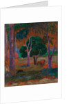 Landscape with a Pig and a Horse, 1903 by Paul Gauguin