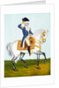 General Washington on a White Charger, c.1835 by American School