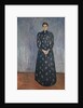 Inger in Black and Violet, 1892 by Edvard Munch
